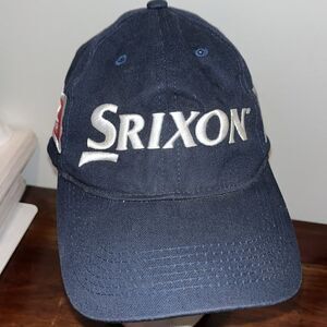 Navy Blue sewn patches Tour Srixon Golf Z Star baseball cap hat